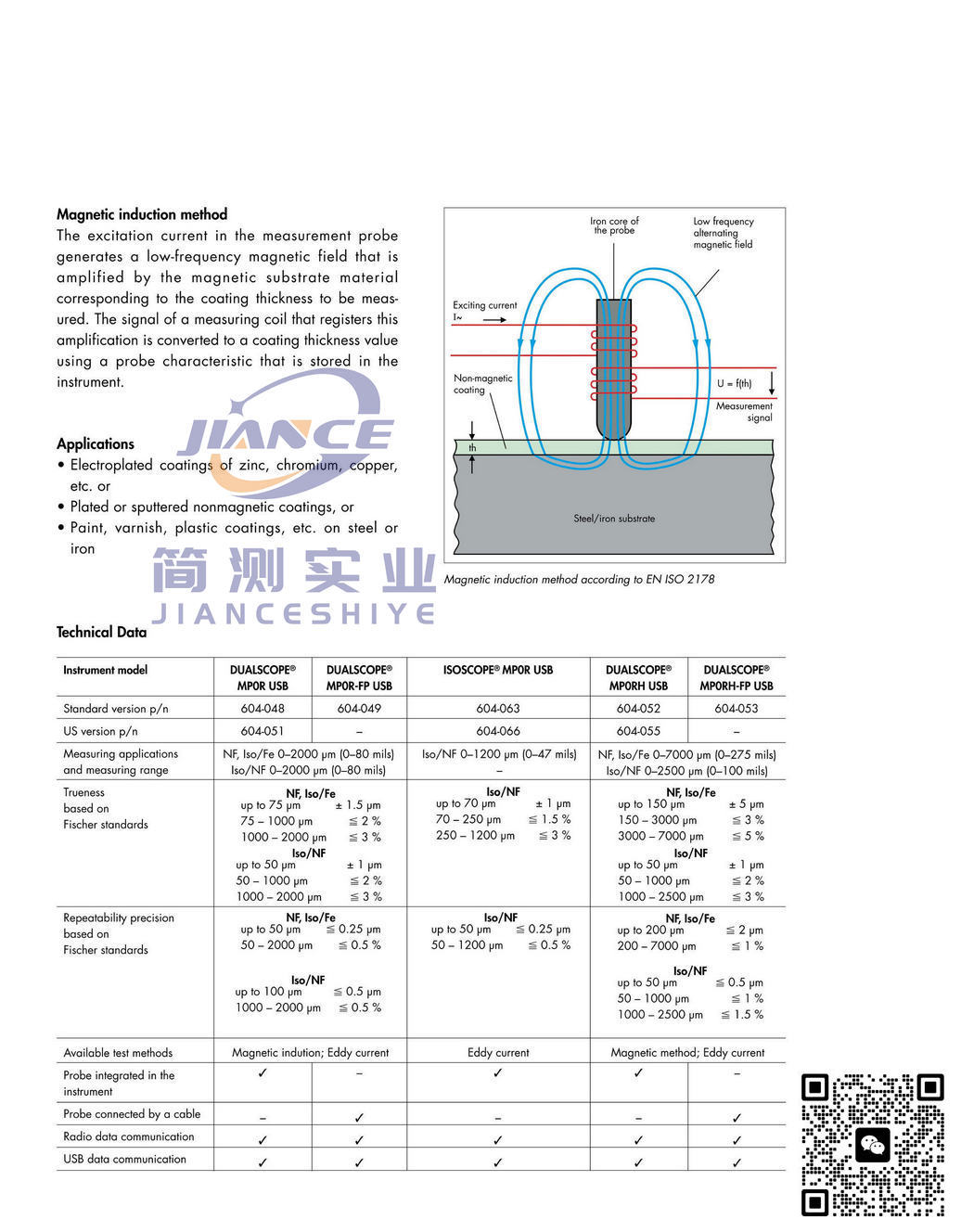 FISCHER MPOR带线涂层测厚仪_FISCHER维修_菲希尔膜厚仪